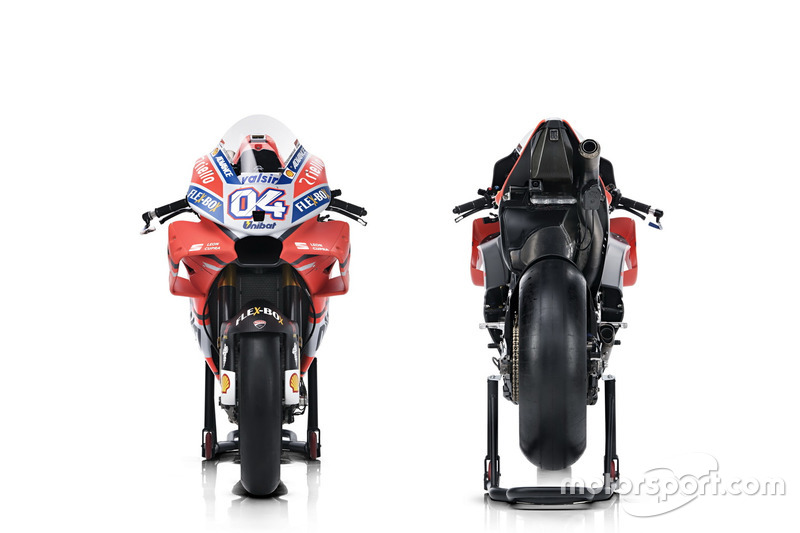 Bikes of Andrea Dovizioso and Jorge Lorenzo, Ducati Team