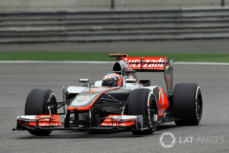 Jenson Button, McLaren Mercedes MP4-27    