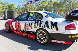 Will Davison with Dick Johnson Racing Falcon and Ellery Motorsport Falcon in Adelaide