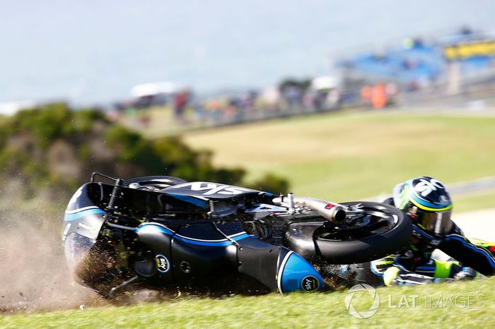 Choque de Nicolo Bulega, Sky Racing Team VR46