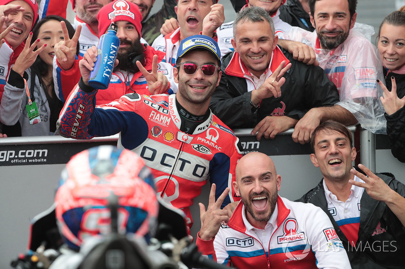 Le troisième, Danilo Petrucci, Pramac Racing