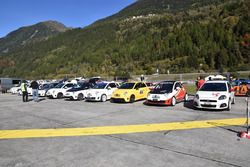 Abarth Trofeo Slalom, Ambrì, paddock