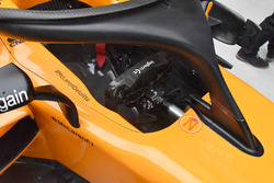 McLaren MCL33 cockpit detail