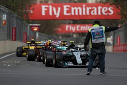 Valtteri Bottas, Mercedes-AMG F1 W09 EQ Power+ and marshal