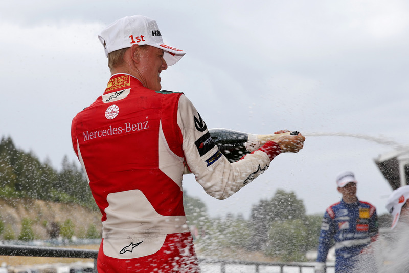 Podium: Mick Schumacher, PREMA Theodore Racing Dallara F317 - Mercedes-Benz