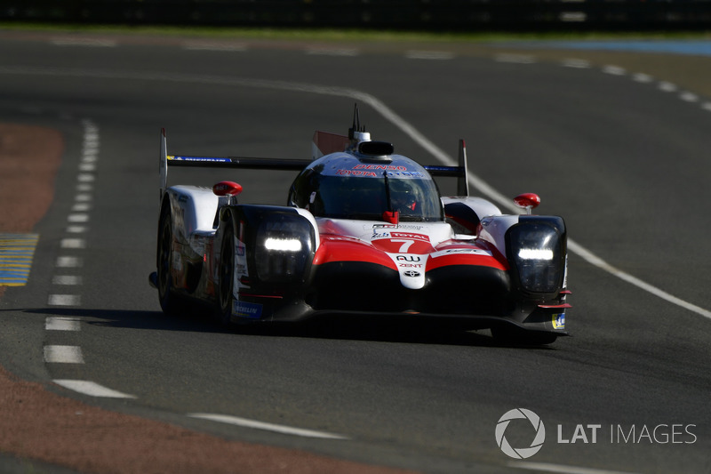 #7 Toyota Gazoo Racing Toyota TS050: Mike Conway, Kamui Kobayashi, Jose Maria Lopez