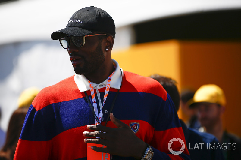 Serge Ibaka, jugador español de baloncesto de los Toronto Raptors, en la NBA