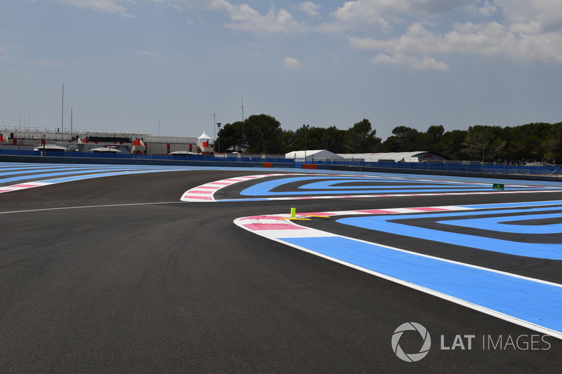 Vue de la piste du Paul Ricard