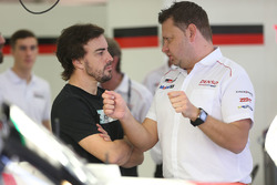 #8 Toyota Gazoo Racing Toyota TS050-Hybrid: Fernando Alonso