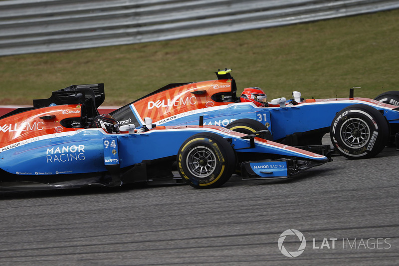 Esteban Ocon e Pascal Wehrlein, Manor MRT 05