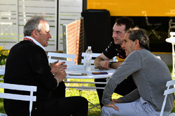 Jerome Stoll, Director de Renault Sport F1 y Alain Prost, Asesor especial de Renault Sport F1 Team
