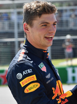 Max Verstappen, Red Bull Racing celebrates in parc ferme