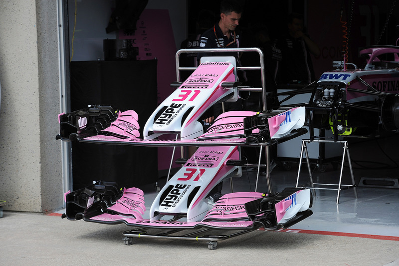 Force India VJM11 wings