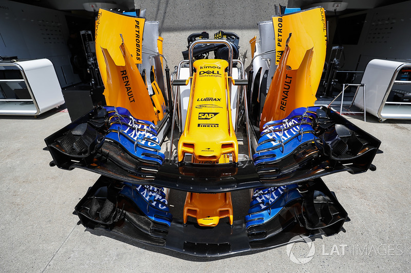 McLaren MCL33 nariz y alerones