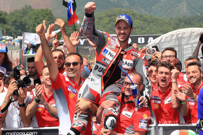 Second place Andrea Dovizioso, Ducati Team