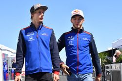 Brendon Hartley, Scuderia Toro Rosso and Pierre Gasly, Scuderia Toro Rosso