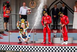 Podium: Lando Norris, Carlin, Antonio Fuoco, Charouz Racing System, Louis Deletraz, Charouz Racing S