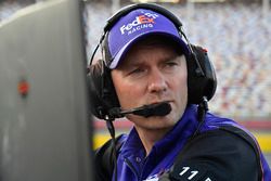 Denny Hamlin, Joe Gibbs Racing, Toyota Camry FedEx Ground crew chief Mike Wheeler