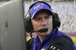 Denny Hamlin, Joe Gibbs Racing, Toyota Camry FedEx Ground crew chief Mike Wheeler
