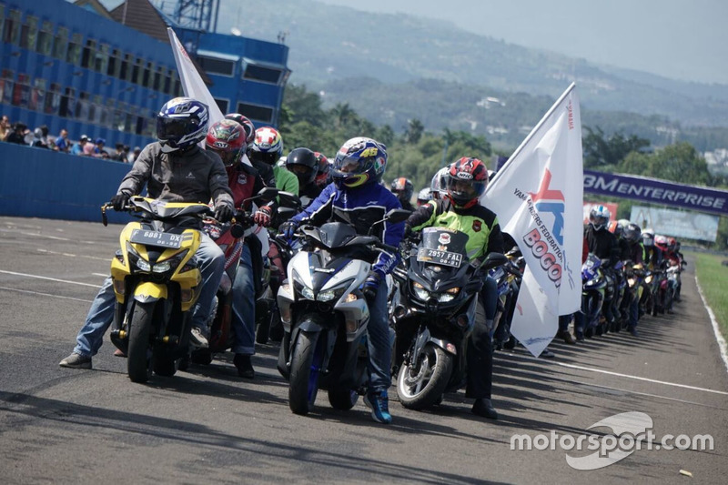 Victory Lap Yamaha Riders Federation Indonesia (YRFI)