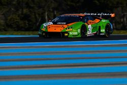 #63 GRT Grasser Racing Team, Lamborghini Huracan GT3: Frank Perera, Rolf Ineichen, Raffaele Gianmari