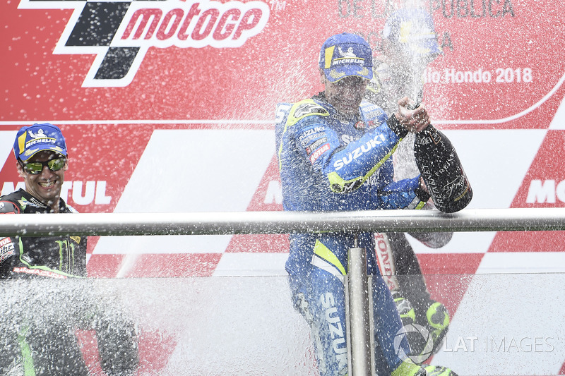 Tercer puesto Alex Rins, Team Suzuki MotoGP