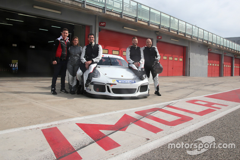 Foto di gruppo in pit lane