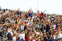 Fans fill the grandstands