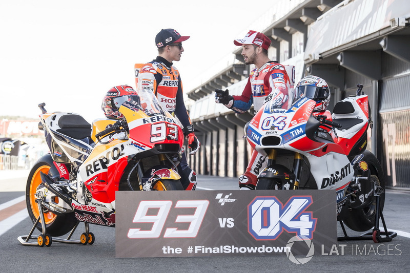 Marc Marquez, Repsol Honda Team, Andrea Dovizioso, Ducati Team