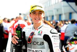 Le vainqueur Francesco Bagnaia, Aspar Team Mahindra