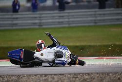 Chute de Yonny Hernandez, Aspar MotoGP Team