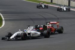 Felipe Massa, Williams FW38, Sebastian Vettel, Ferrari SF16-H
