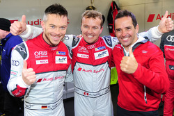 Polesitter LMP1 Marcel Fässler, Andre Lotterer, Benoit Tréluyer, Audi Sport Team Joest