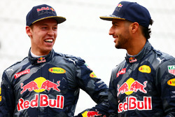 Daniel Ricciardo (Red Bull Racing) és Daniil Kvyat (Red Bull Racing)