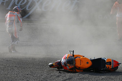 Dani Pedrosa, Repsol Honda Team crash