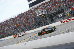 Martin Truex Jr., Furniture Row Racing Toyota takes the checkered flag