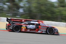 #8 Audi Sport Team Joest Audi R18 e-tron quattro: Lucas di Grassi, Loic Duval, Oliver Jarvis