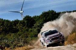 Kris Meeke, Craig Breen y Khalid Al-Qassimi, Citroën World Rally Team, Citroën C3 WRC Plus 2017