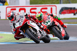 Leon Camier, MV Agusta Reparto Corse, e Davide Giugliano, Aruba.it Racing - Ducati Team