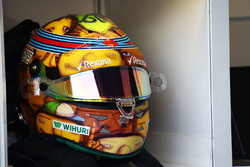 The helmet of Felipe Massa, Williams