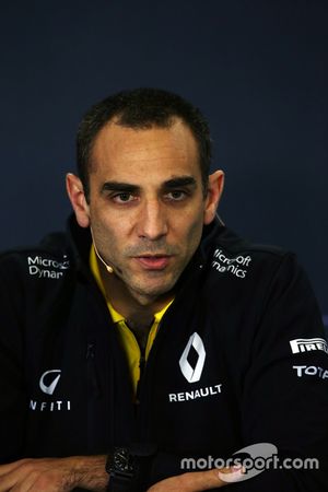 Cyril Abiteboul, Director de general de Renault Sport F1 en la Conferencia de prensa FIA