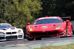 #62 Risi Competizione Ferrari 488 GTE: Toni Vilander, Giancarlo Fisichella