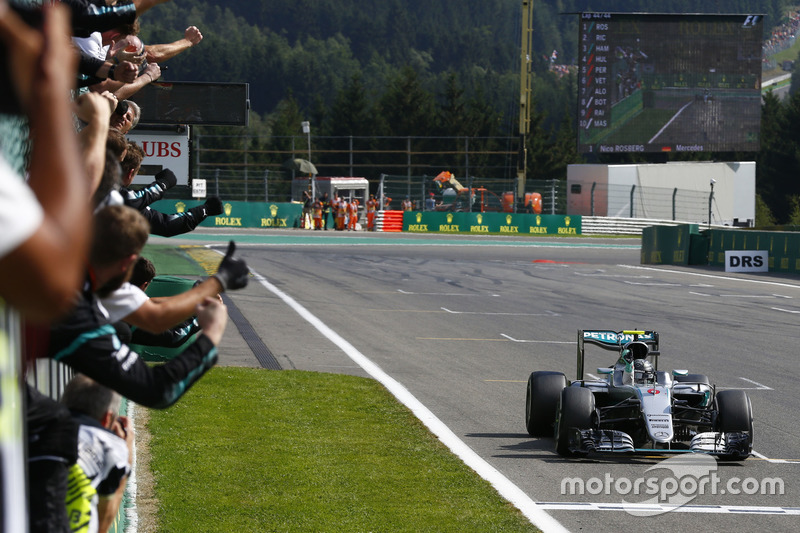 Bélgica: Rosberg vuelve a la carga