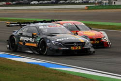 Paul Di Resta, Mercedes-AMG Team HWA, Mercedes-AMG C63 DTM; Augusto Farfus, BMW Team MTEK, BMW M4 DT