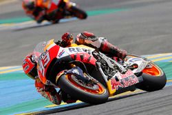 Marc Marquez, Repsol Honda Team mit kaputten Motorrad