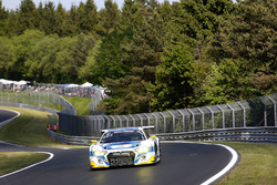 #5 Phoenix Racing, Audi R8 LMS: Mike Rockenfeller, Nicolay Møller Madsen, Dennis Busch, Frank Stippler