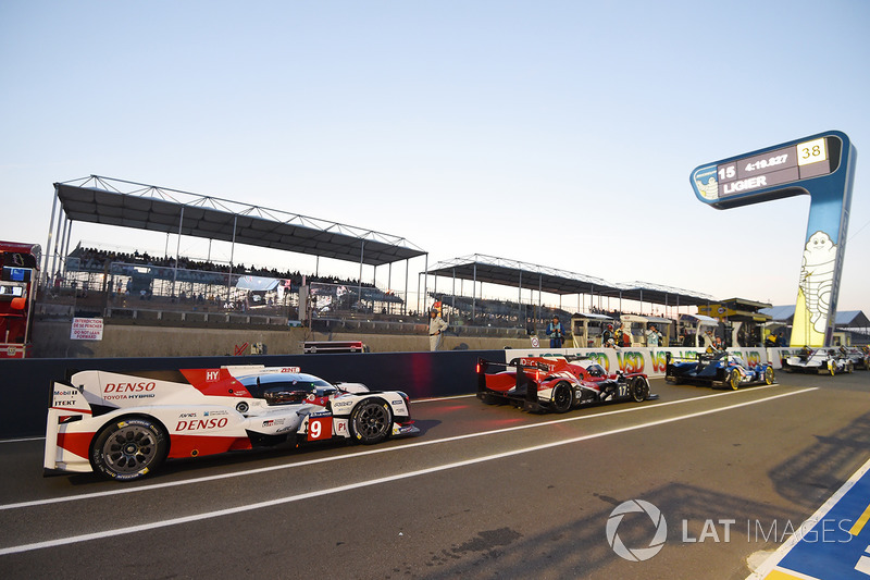 #9 Toyota Gazoo Racing Toyota TS050 Hybrid: Jose Maria Lopez, Yuji Kunimoto, Nicolas Lapierre