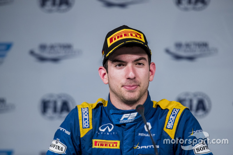 Press Conference. Nicholas Latifi, DAMS