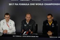 Andy Cowell, Managing Director, Mercedes AMG High Performance Powertrains, Jonathan Neale, McLaren M