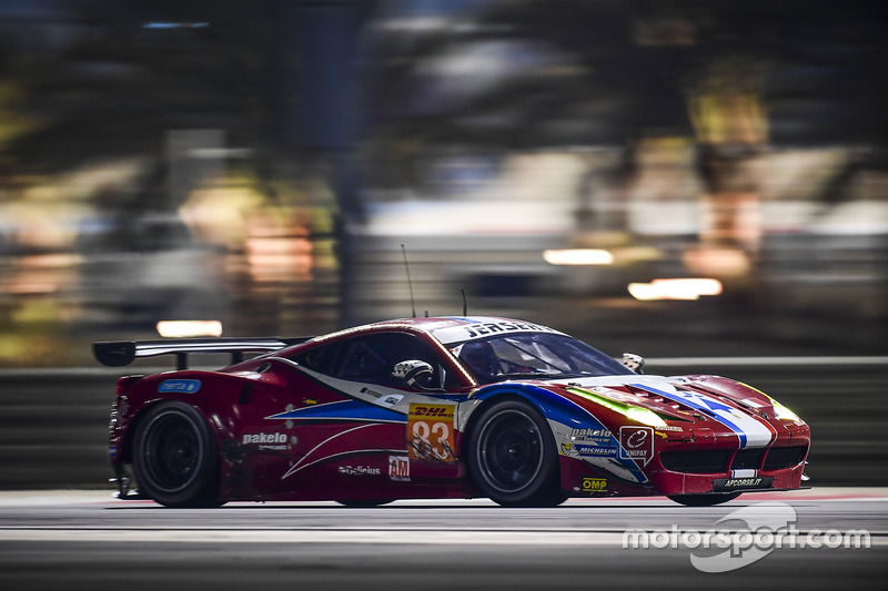 #83 AF Corse Ferrari 458 Italia: Francois Perrodo, Emmanuel Collard, Rui Aguas